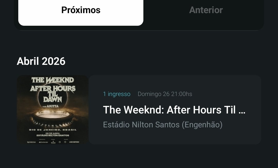 starboydeluxy's tweet image. ⚠️ VENDO INGRESSO MEIA ENTRADA THE WEEKND PISTA 

#Theweeknd #ingresso #engenhão #vendoingresso #ticketforsale #Afterhourstildown