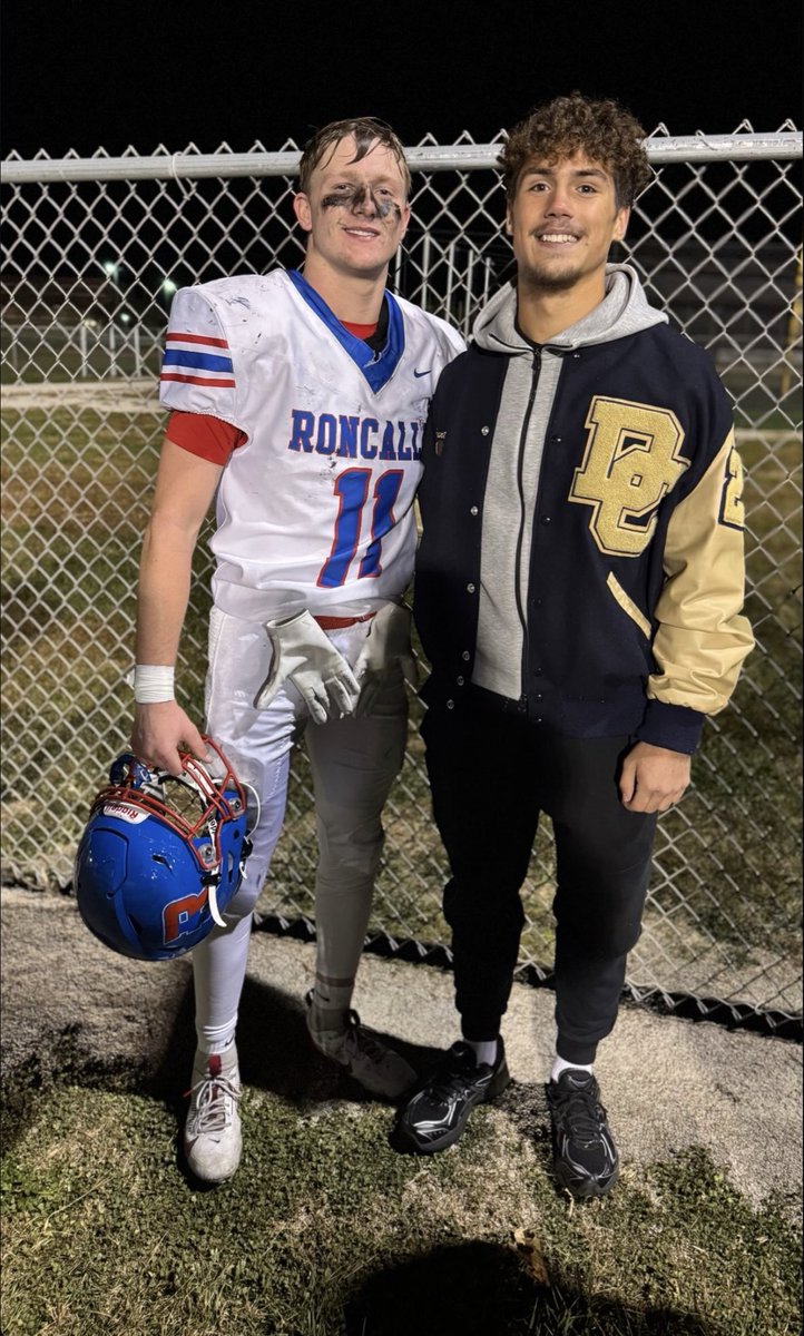 Went out and supported a brother on my bye week. Proud of him and his team for getting the win tonight!!