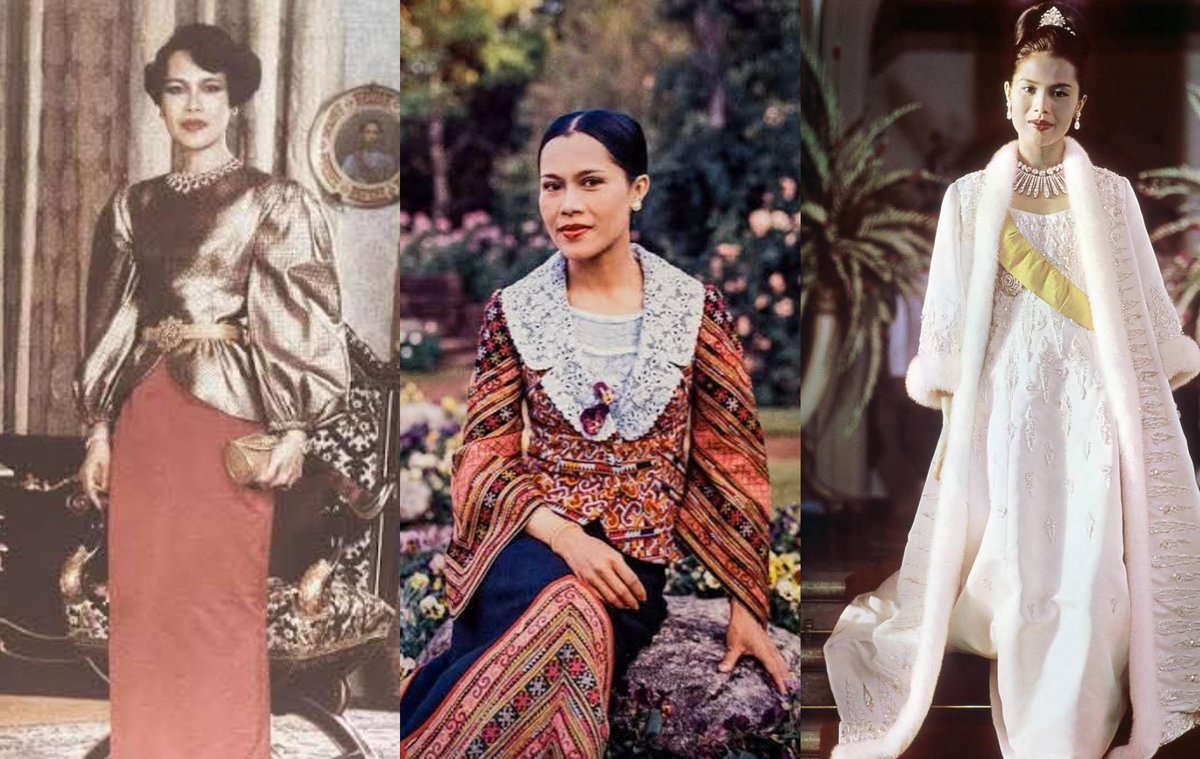 focus_feen's tweet image. ล่ะนี่คือด้านหนึ่งที่ชื่นชอบที่สุดของ #พระพันปีหลวง #สมเด็จพระนางเจ้าสิริกิติ์ พระองค์เคยตรัสว่าทรงต้องแต่งกายให้สวยที่สุด เพราะประชาชนไม่ได้เห็นพระมหากษัตริย์ทุกวัน รวมถึงเพื่อ เป็นการส่งเสริมเอกลักษณ์ไทย และ ให้เหมาะสมกับโอกาสต่างๆ ทั้งในงานพิธีแบบสากลและชุดไทยที่ทรงพัฒนาขึ้น