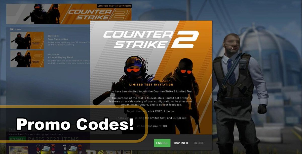 GameForceRoblox's tweet image. Counter-Strike 2 Promo Codes (October 2025) – buff.ly/bCPUcvZ | represents the massive, long-awaited evolution of the classic Valve competitive shooter, transitioning the legendary formula...  
2,100+ Games | 44,000+ Codes! buff.ly/TZx50Bv…