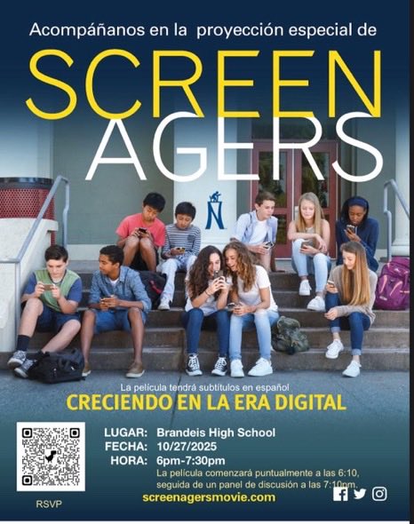 A wonderful opportunity! 
An award winning documentary followed by a panel discussion! 
Great information on the challenges of living in this current digital age. 
💚💙