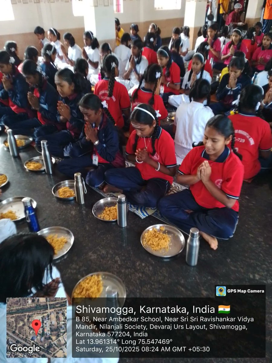 Breakfast #SocialAudit_SWDMeals #SocialWelfare_Karnataka