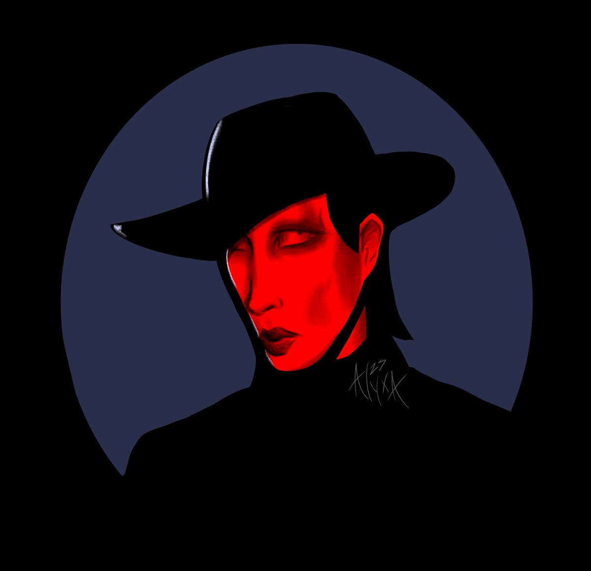 DarkLogicYTC's tweet photo. #marilynmanson #fanart #digitalart https://t.co/OeGyusrIxM