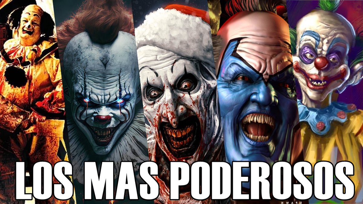 youtu.be/XZoPYt6-Ce8

Cual es el PAYASO DE TERROR mas poderoso de TODA LA FICCION?