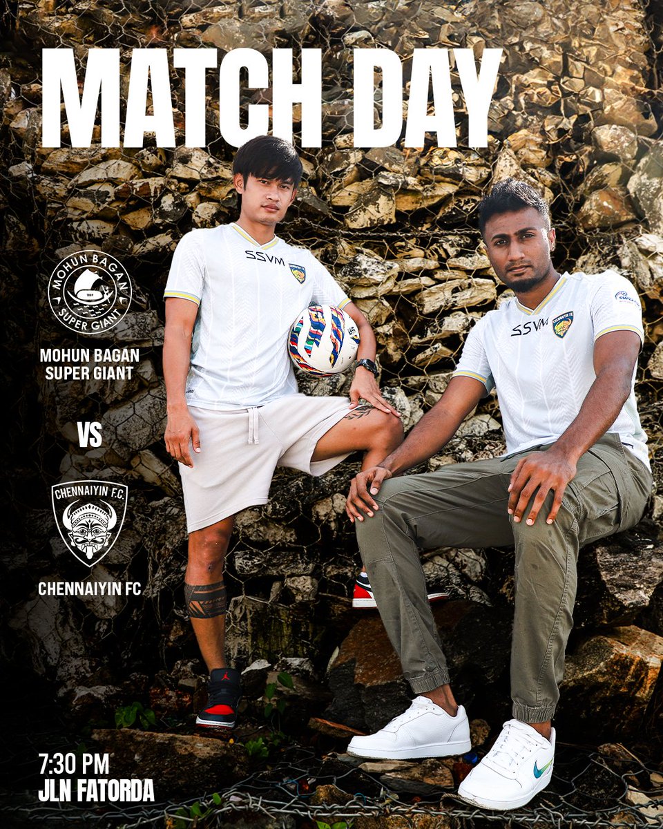 And we're back! Finally! 💙

Watch the Fatorda games from #AIFFSuperCup 2025-26 live on JioHotstar &amp; Star Sports Khel! 📺

#MBSGCFC #AllInForChennaiyin