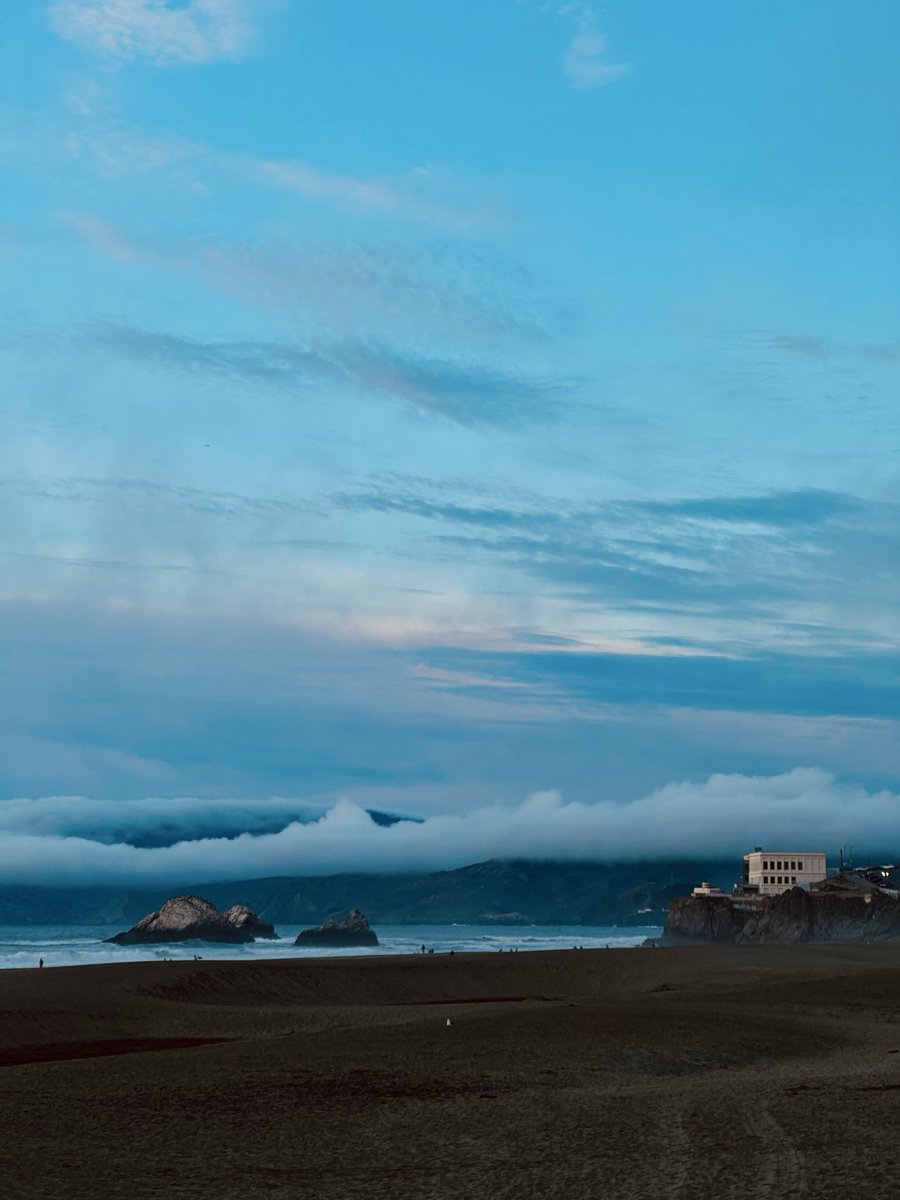 html5cat's tweet image. sunset tonight at Ocean Beach