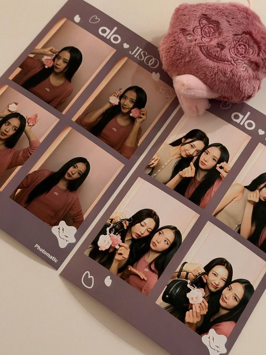 ForeverKimJisoo's tweet image. 251025 JISOO Weibo update.

粉粉的 JISOO X alo 快闪店 🎀