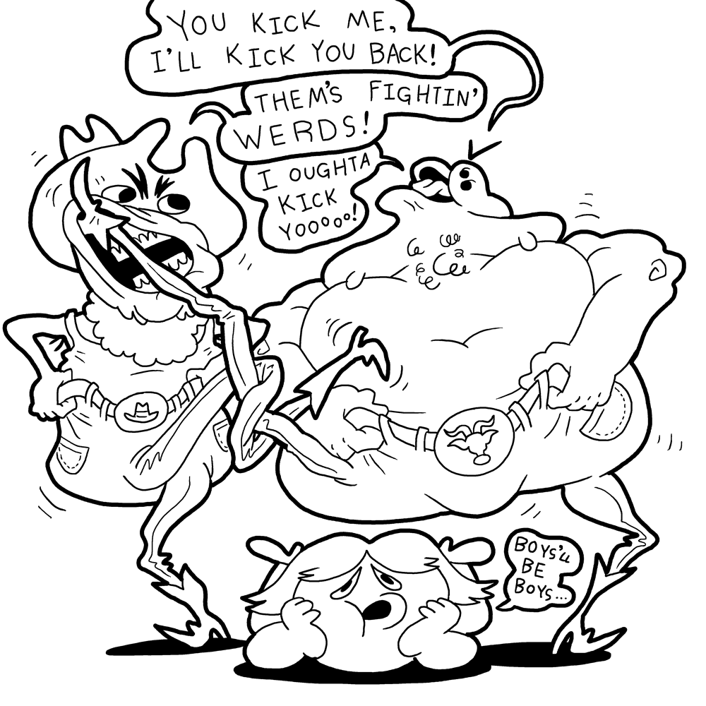 INKPHOBIA!!! (Inktober 2025) Day 24 - Rowdy

#inktober #inktober2025 #inktober2025rowdy #rowdy #kick