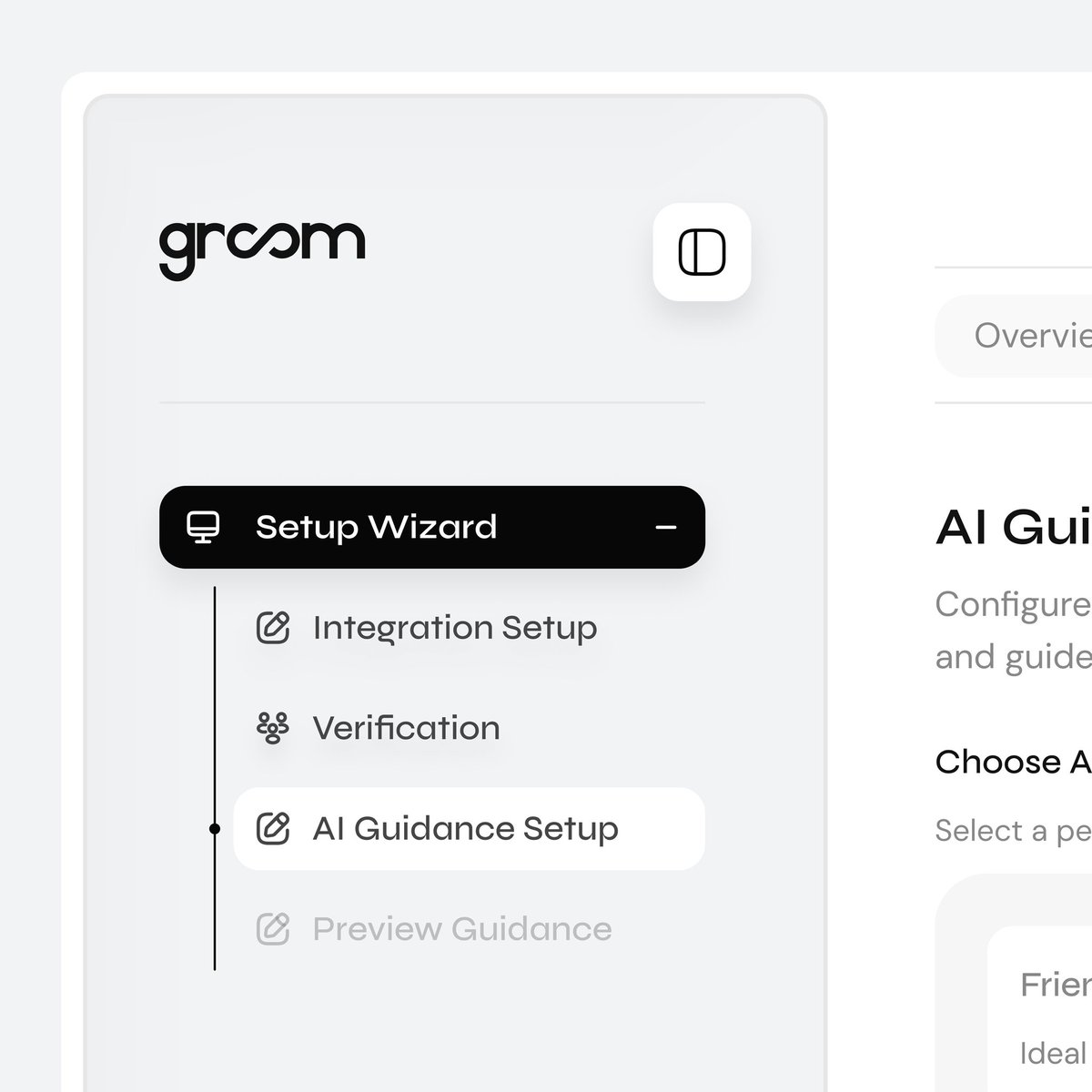 Building <a href="/usegroom/">Groom</a> for every software company in Africa, and for every lover of good experience [when using a software]. Closing our family &amp; friends round in a drift. 

Join us today: usegroom.com