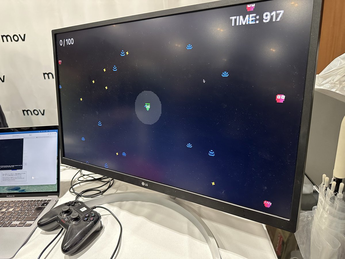 mov_developers's tweet image. 本日はVue Fes Japan 2025に出展しています！

movのブースでは、インバウンドクイズとmovエンジニア制作のゲームVue Fes ver.をご用意しておりますので、ぜひお立ち寄りください！

インバウンドクイズが大人気で
景品は残り2種類になっています💨…