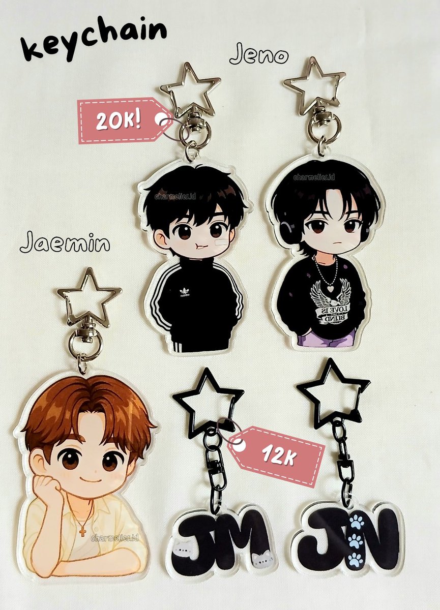 charmeliess's tweet photo. wts keychain jeno &amp;  jaemin ☆

• only 12k - 20k 
• ready yaa kak, siap kirim
• dom bekasi https://t.co/LXMzHapPZc
(untuk yang tertarik keychain foto kedua dm aku yaa, nanti ku kasih link nyaa)

t. keychain nct dream https://t.co/2byzh2gIWL