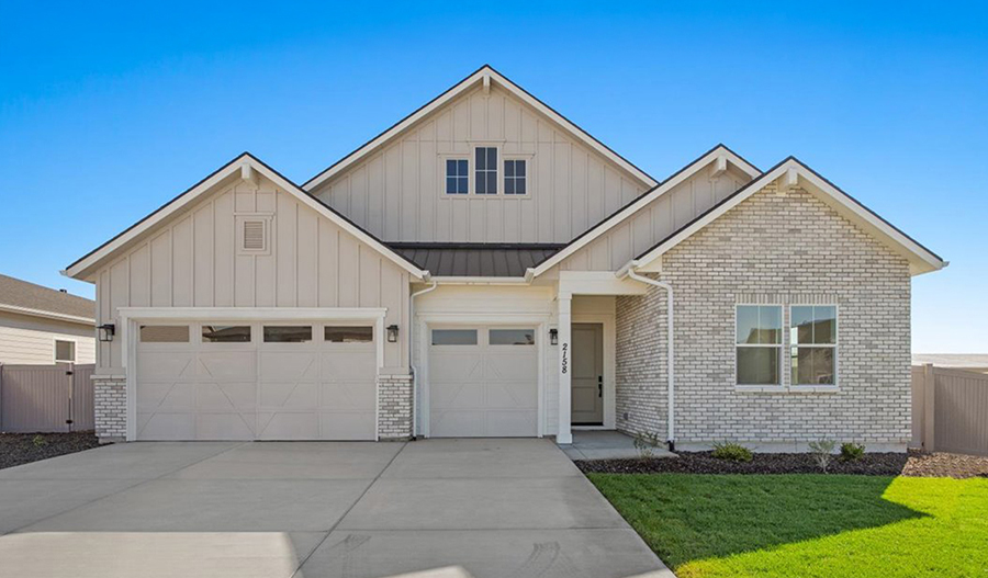 RAHomes's tweet photo. Located on a spacious corner homesite, this Star, ID, home boasts a gourmet kitchen, a deluxe primary bath, a guest suite & a quiet study! Interested? Visit our website to learn more: https://t.co/886Qlwbxtn #HotHomes #IdaHome https://t.co/2UsoJznFrv