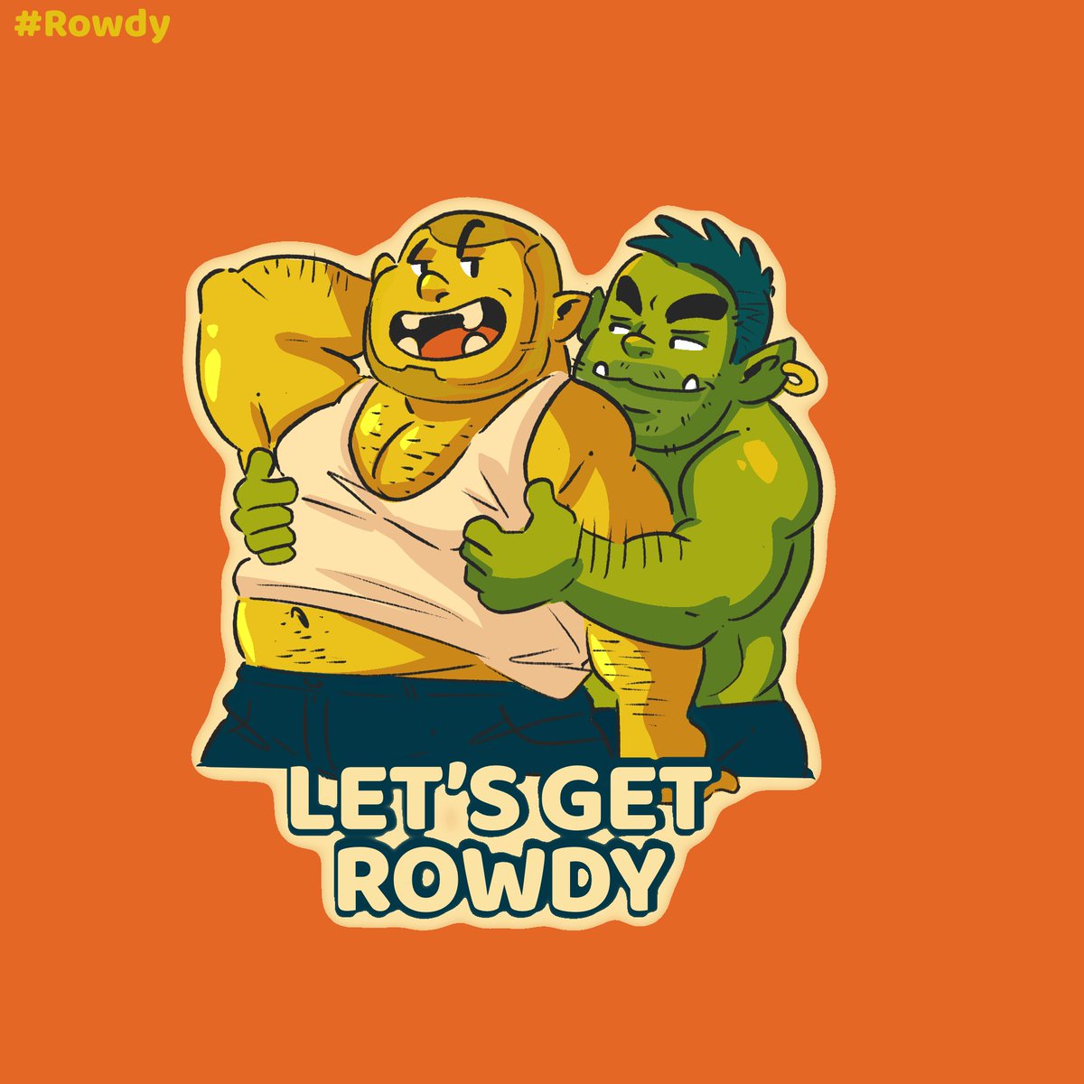 Johnny__Wire's tweet photo. Was not realy inspired โฆ so GAY ! ๐ณ๏ธโ๐
#inktober2025 #inktober #orctober #orcart #stickerart #cartoonorc #orccharacter #fantasyart #orclife #muscleorc #comic #gay #rowdy https://t.co/k6KGe1pBfq
