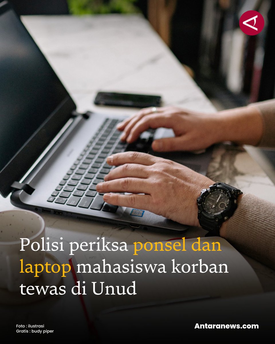 antaranews's tweet photo. "Ada perangkat dari korban yang kami berusaha dalami, untuk mengetahui apakah ada tanda-tanda penyebab yang bersangkutan melakukan bunuh diri. Itu ponsel dan laptop," kata Ariasandy.
#ponsel #laptop #unud #bundir #timothy
Baca selengkapnya
https://t.co/SWIEfO7Nsd https://t.co/uT4lFRAuMb