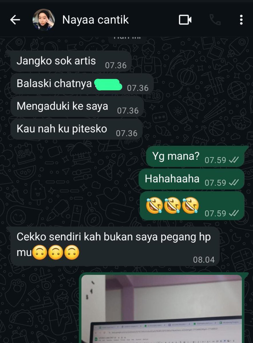 padahal saya bacaji tpi kadang saya balas dalam hati, maap🥹🙏🏽