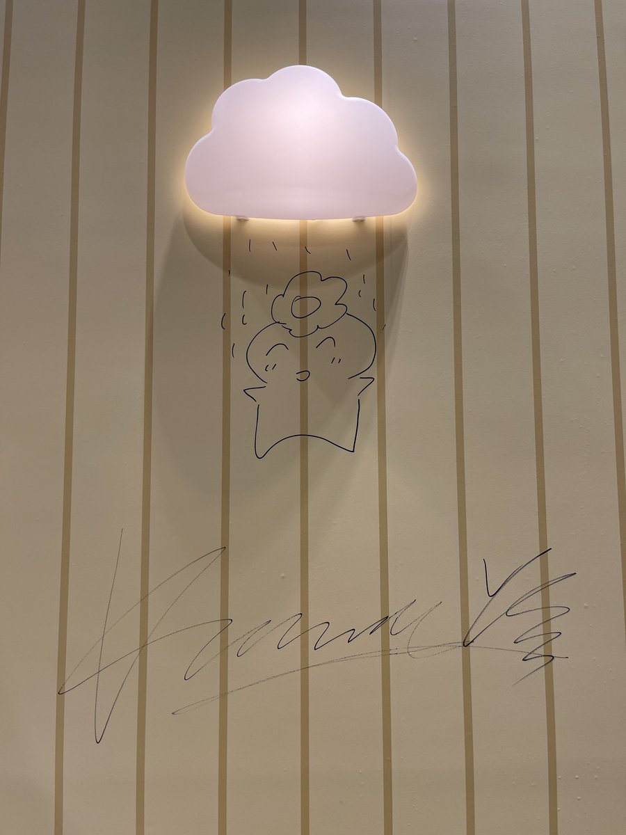 rilakkyung's tweet image. hehetmon playing in the rain drawn by yeosang