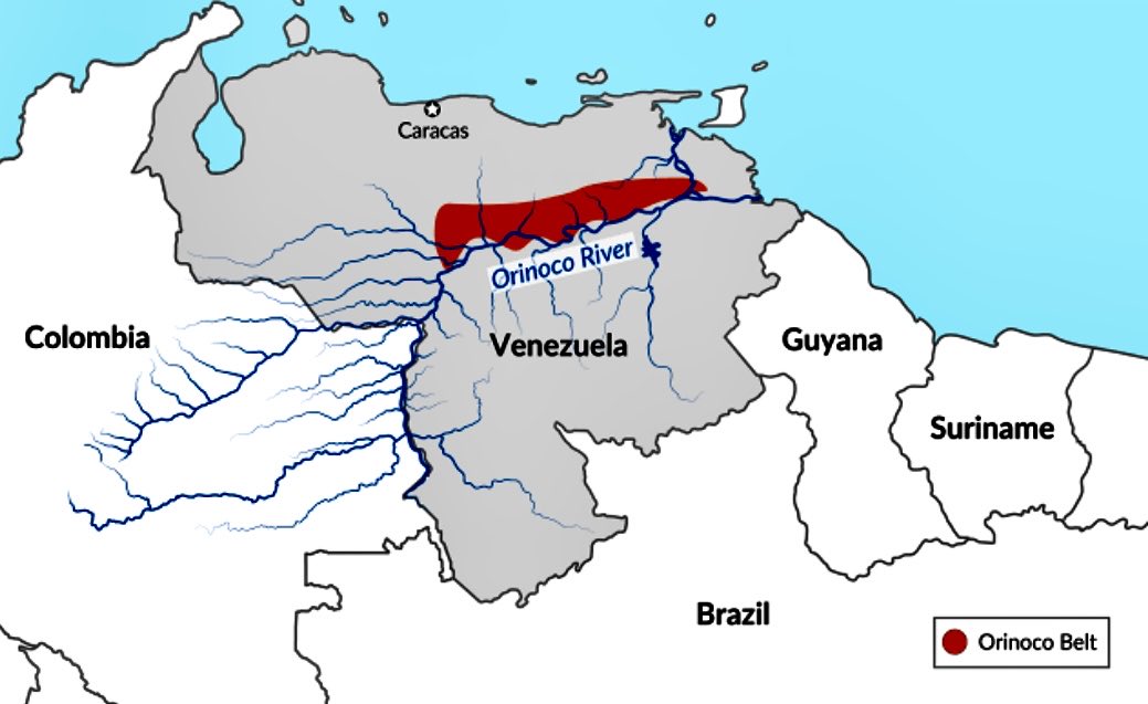 As sabre rattling continues &amp; carriers set sail for the Caribbean,the “test case” for 🇺🇸 becomes more evident #Venezuela 

All eyes on “Faja Petrolifera del Orinoco”

bbc.com/news/articles/…

<a href="/chakranewz/">chakranewz</a> <a href="/SandeepUnnithan/">Sandeep</a> <a href="/Gen_RajShukla/">Raj Shukla</a> <a href="/i_DeepakBhadana/">deepak bhadana</a>