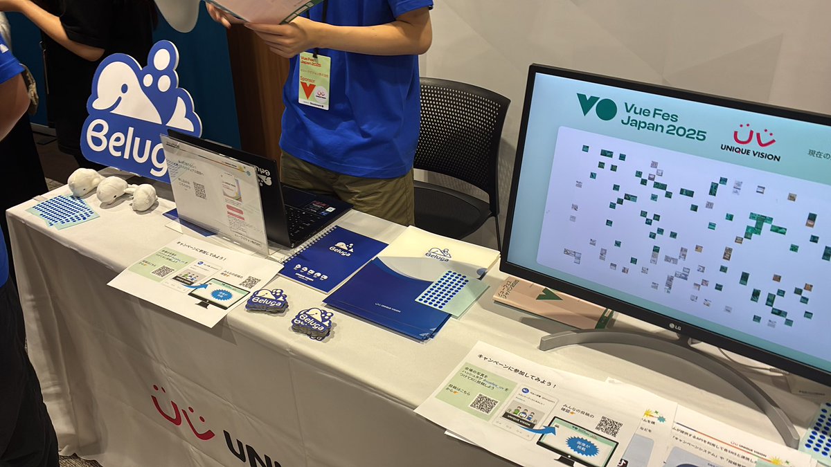 uomikou_0223's tweet image. #vuefes_uv #vuefes #vuejs 
スポンサーブースを回ってます!