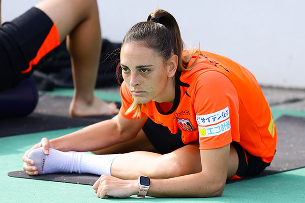 ♦️ウォーミングアップ⚽️ 🆚新潟L はこのあと13:03キックオフ 試合