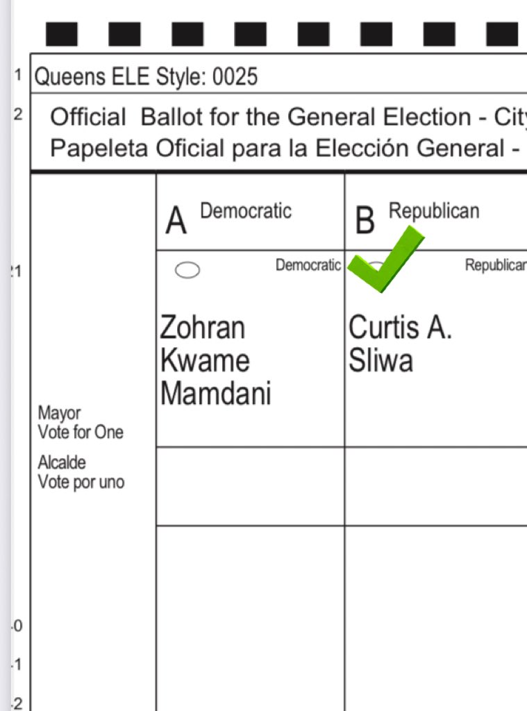 PInserillo's tweet image. It is US vs. Them. 
We have once chance to save our sanity and safety. 
Help us elect the Guardian of the people. 
Vote for @CurtisSliwa for NYC Mayor
Early voting begins tomorrow thru Sunday, November 2 
Election Day is November 4.