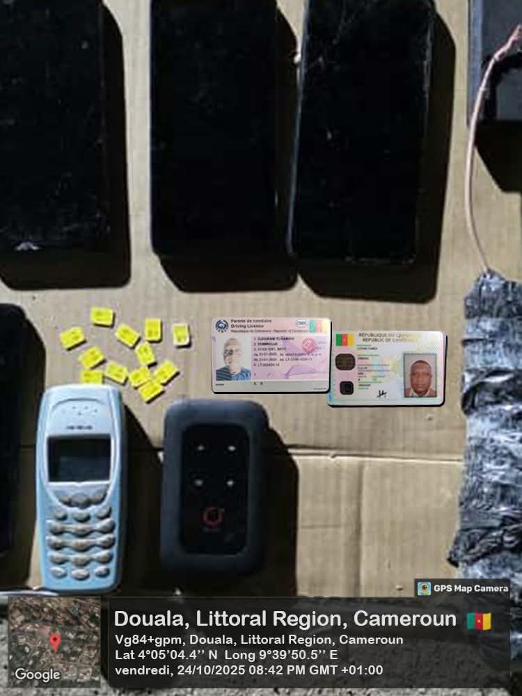 MyriameAkamba's tweet image. 🔴 COUP DE FILET À DOUALA — ARRESTATION DE DJEUKAM TCHAMÉNI ET SA BANDE

Armes, faux PV, argent et explosifs saisis

Un important coup de filet sécuritaire a eu lieu ce vendredi soir à Douala.