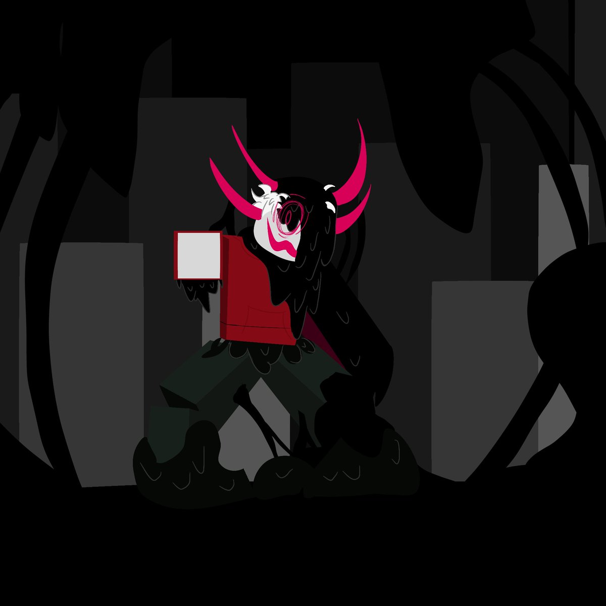 sixth one done. here you go <a href="/igor1667967/">igor</a>. here is you scary OC. sorry for not doing to much. I have been busy working on something else for my parents. hope you like it anyways.