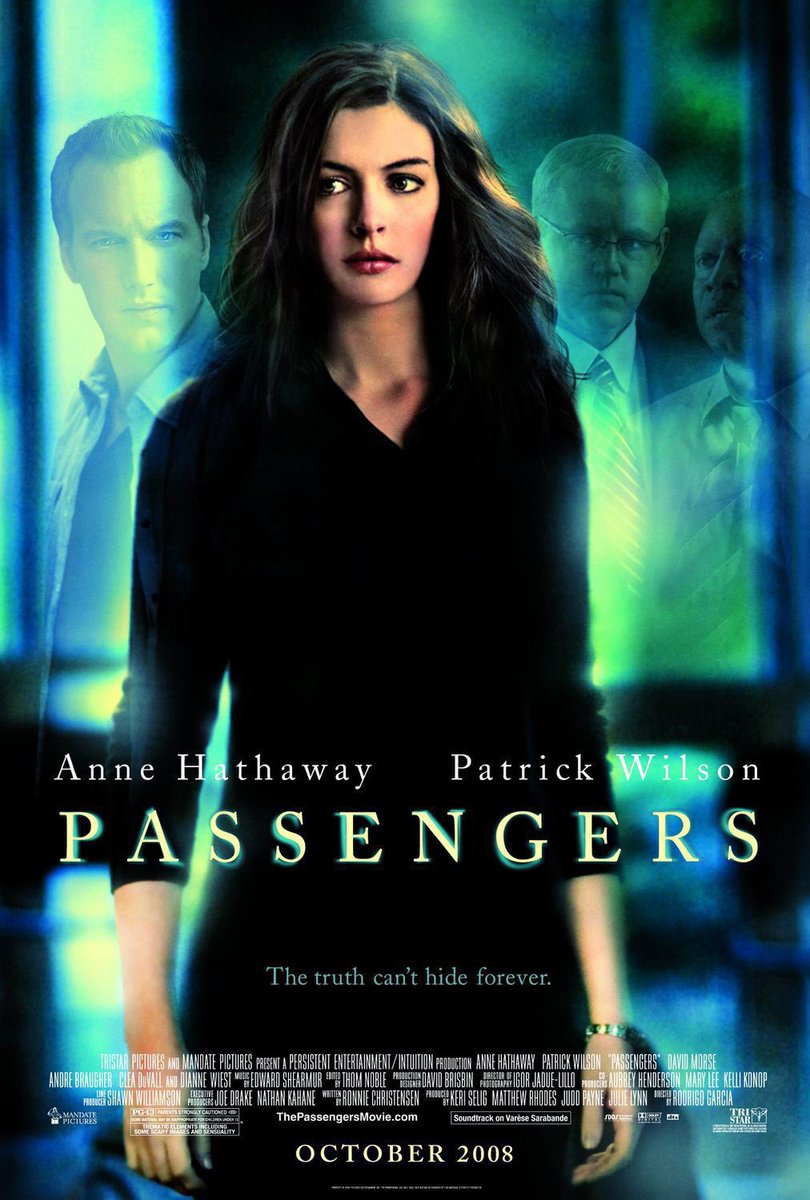 FilmNewsNos's tweet photo. 🎬MOVIE HISTORY: 17 years ago today, October 24, 2008, the movie ‘Passengers’ opened in theaters!
#AnneHathaway #PatrickWilson #CleaDuVall #AndreBraugher @chelahhorsdal #DavidMorse #DianneWiest #WilliamBDavis #RyanRobbins #DonThompson #BradTurner #ClaireSmithies #RodrigoGarcia https://t.co/l4jXqcrXys