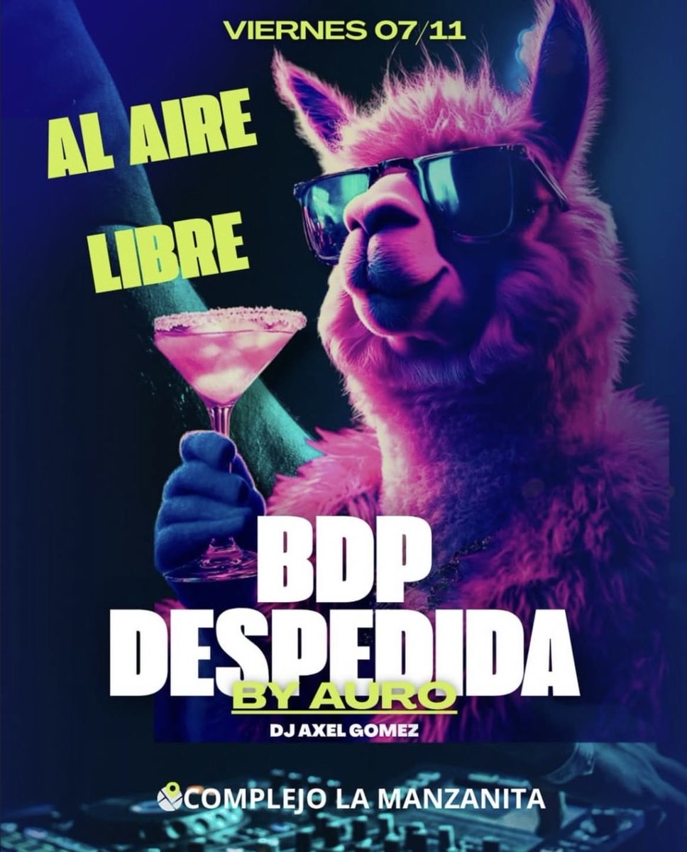 promo25ismg's tweet photo. ‼️SE VIENE LA TERCERA EDICIÓN Y AL AIRE LIBRE‼️
🤍👋🏻BDP DESPEDIDA👋🏻🩵 https://t.co/mKUeuTHrj1