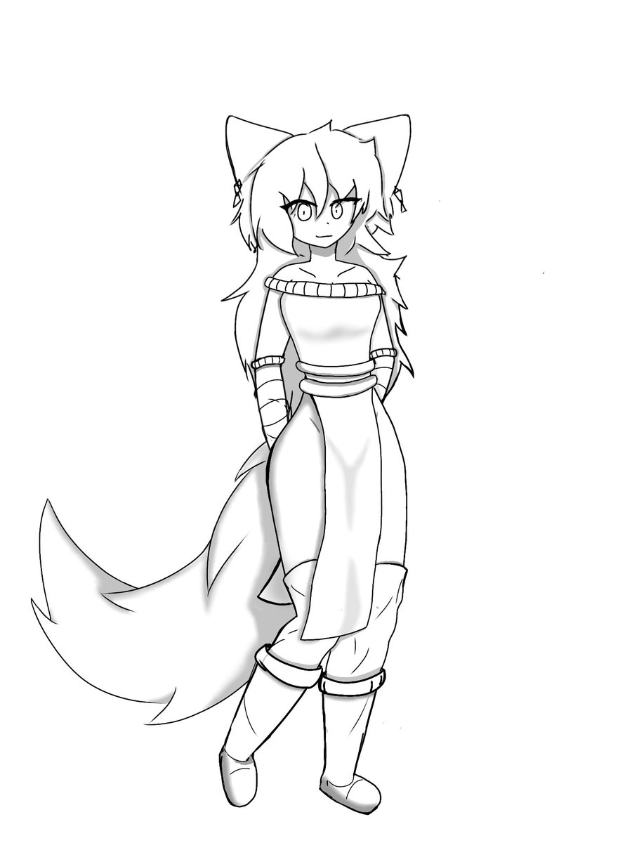 NotFochii's tweet photo. Her name Rita
Without color https://t.co/tXFhfhGajY