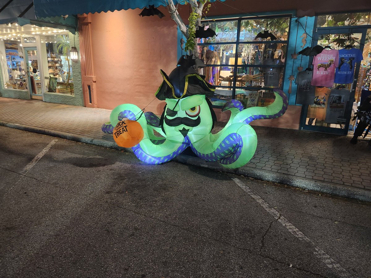 RhondaHendee's tweet image. Momma &amp;amp; I arr mobile pawtrol downtown #Dunedin at #spooktaculartrickrtreat event