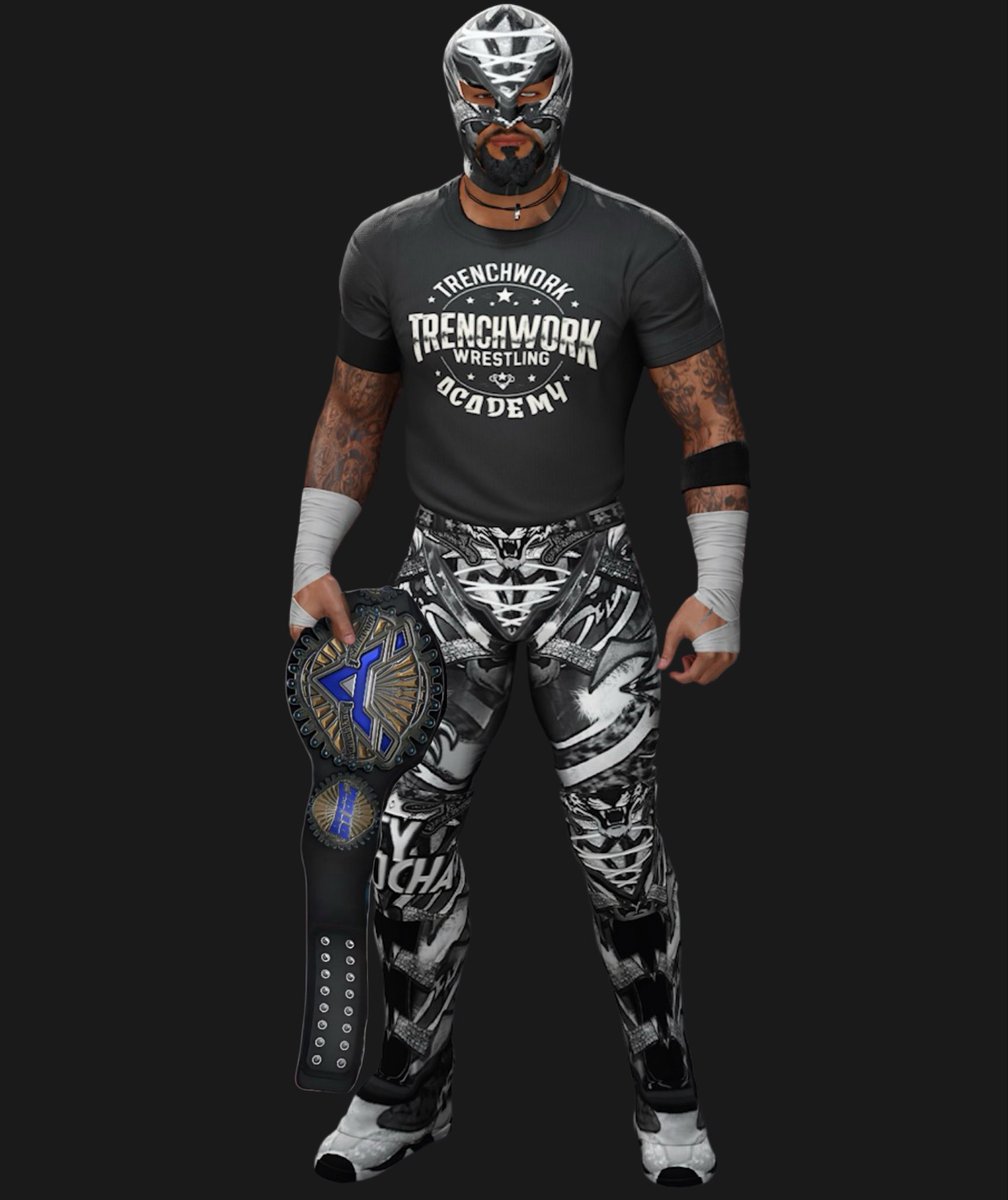 FenixOficial_'s tweet image. @OfficialBrians ,

“Trenchwork Academy” attire done by the G.O.A.T @_KirkCarter thank you, I appreciate it bro.  That @BTGCeiling “Adrenaline Championship” looks nice dont it. 😉 #ReyDeLucha #KOTS

Still waiting on that @turf1654 attire, be on the lookout for that. #WWE2K