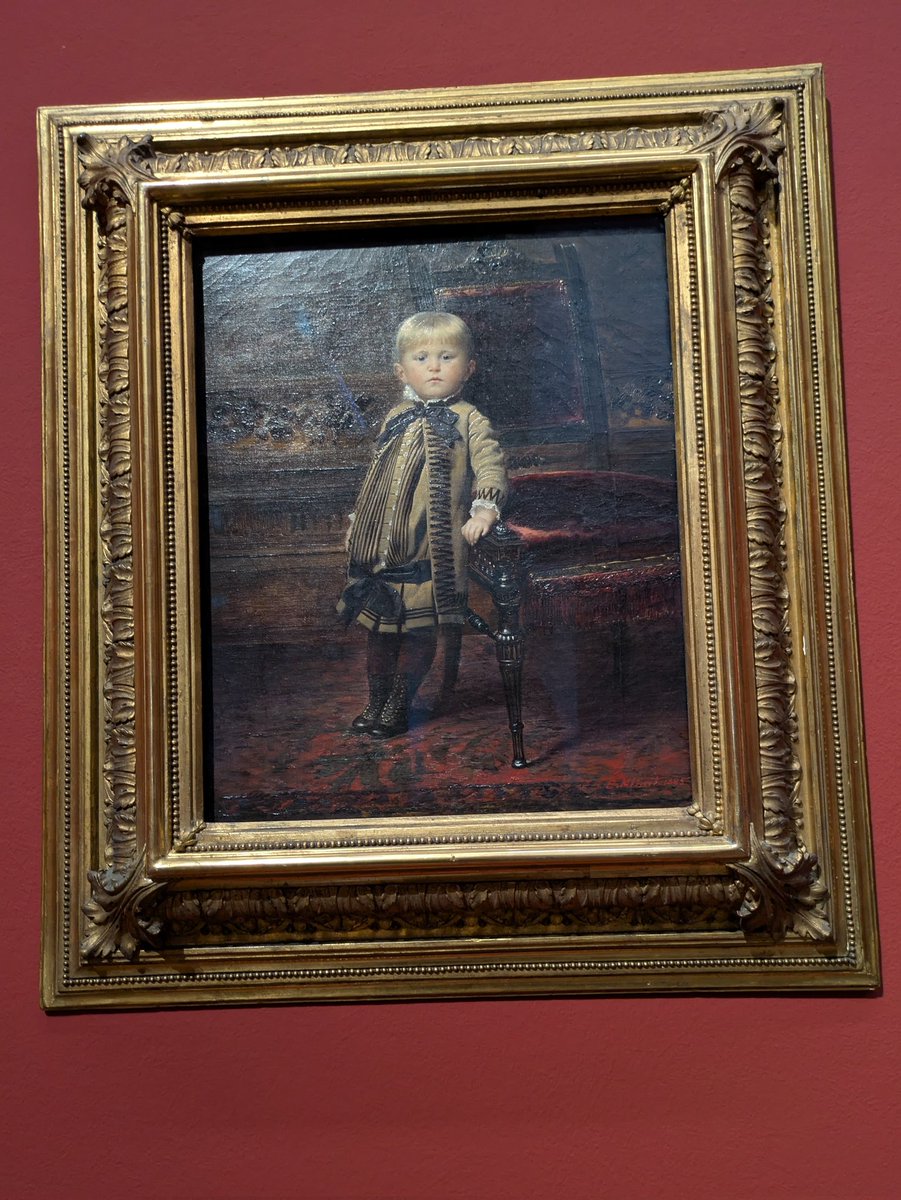 油彩画　「少女像」　Hiro art 油彩画 「少女像」 Hiro art