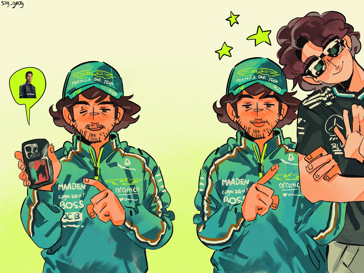 don't let him fool you, that's his good luck charm actually