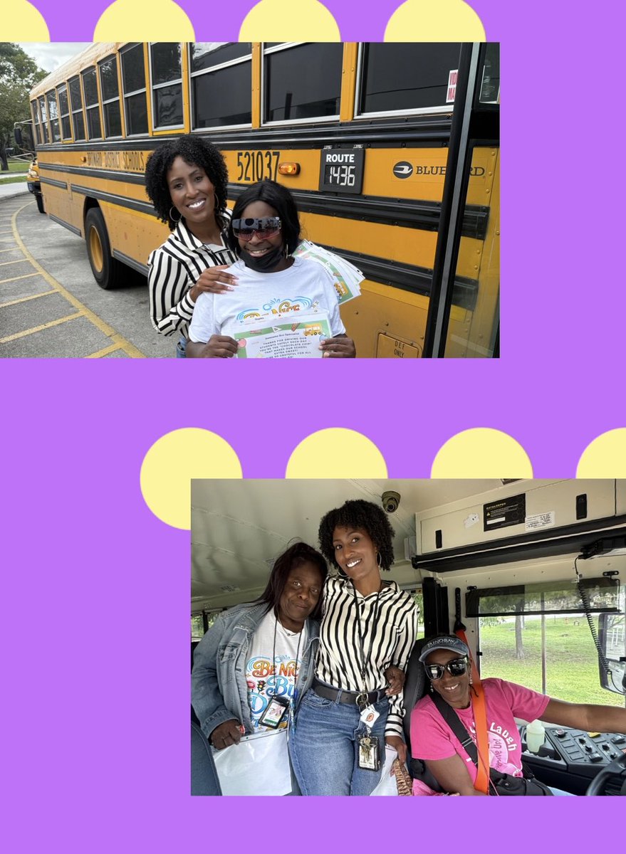 RolleRosheika's tweet image. 🚍💛 In honor of School Bus Safety Week, we celebrate our amazing bus heroes who ensure our students get to and from school safely every day! Thank you for all that you do! #BusSafetyWeek #DrewPride @BCPSNorthRegion @CharlesDrewElem