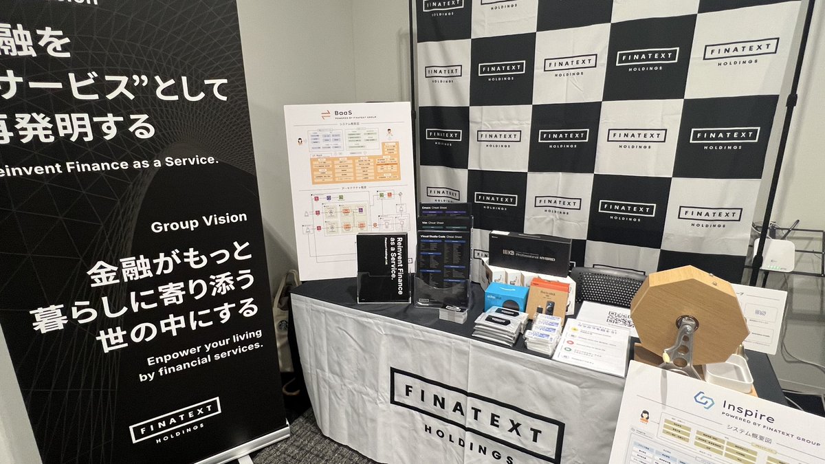 FinatextDev's tweet image. まもなくVue Fes Japan 2025スタートです!
皆さまガラガラ回しに来てくださいね!
#vuefes #vuejs