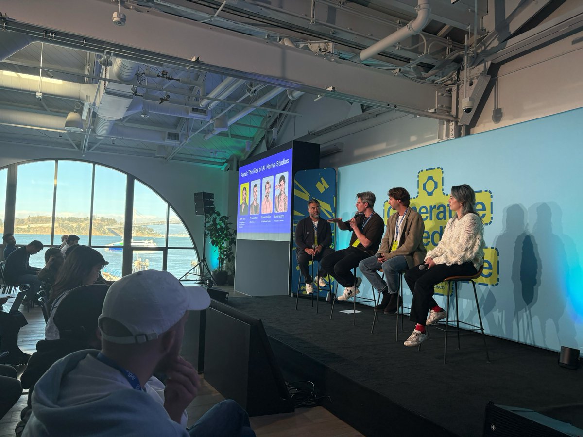 AI-native studios panel