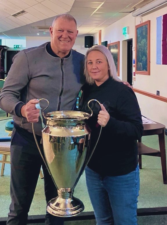 juststefwithanf's tweet photo. ๐ต oh what a night ๐ต
Villa legends charity night, loved listening to their stories of 1982!
โฆ and to win the signed picture from our historic European cup final win in Rotterdam ๐
#villa #BigRon #NigelSpink #GaryThompson #TonyMorley #AndyBlair #JimWalker https://t.co/Os1oRDIoi9
