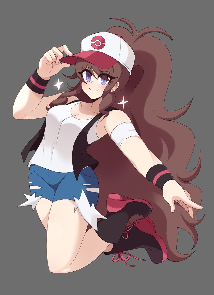 AmaiBambina's tweet image. Hilda in 2025 ✨ 
#Pokemon #ポケモンイラスト