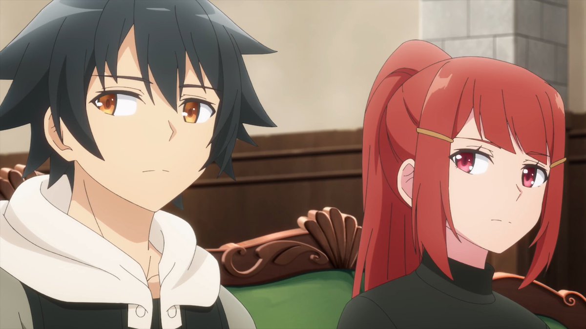 Lucia_nageki's tweet image. Arel &amp;amp; Raina being their usual selves

She is going to train and he asks her about her skills and if she can hit him with her sword whild Sheathed.

But, he grabs her hand in his and she blushes again and gets flustered &amp;lt;3

#mushoku_eiyu #無職の英雄 #HeroWithoutaClass