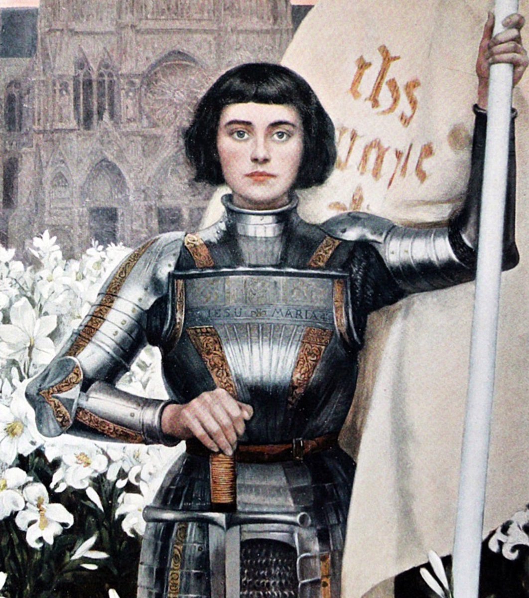 Catholic Life (@prayandfast2) on Twitter photo "I am not afraid, for God is with me. I was born for this!"
- St. Joan of Arc "I am not afraid, for God is with me. I was born for this!"
- St. Joan of Arc