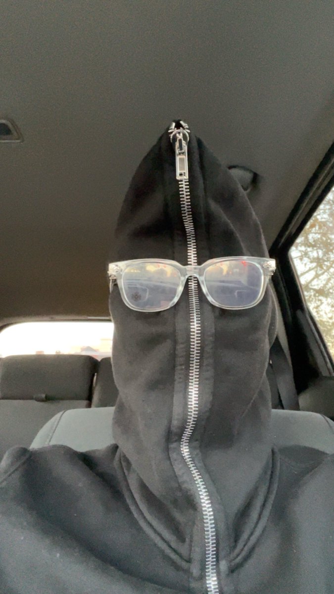 glasses on / or off ..