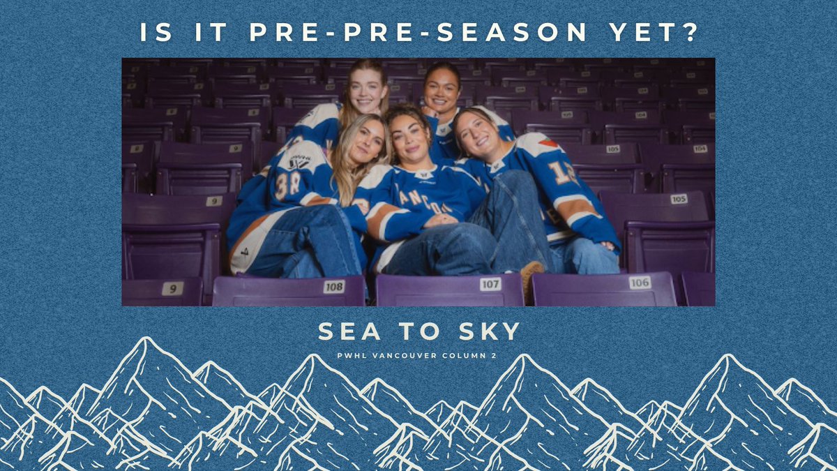 "The lion does not concern himself with October hockey. The lion instead concerns himself with what has been an exciting precursor to the PWHL’s third season." 

<a href="/millie_rivers_/">Millie Rivers</a> break down Vancouver's schedule, training camp, jerseys and more here: buff.ly/iCuZXKU