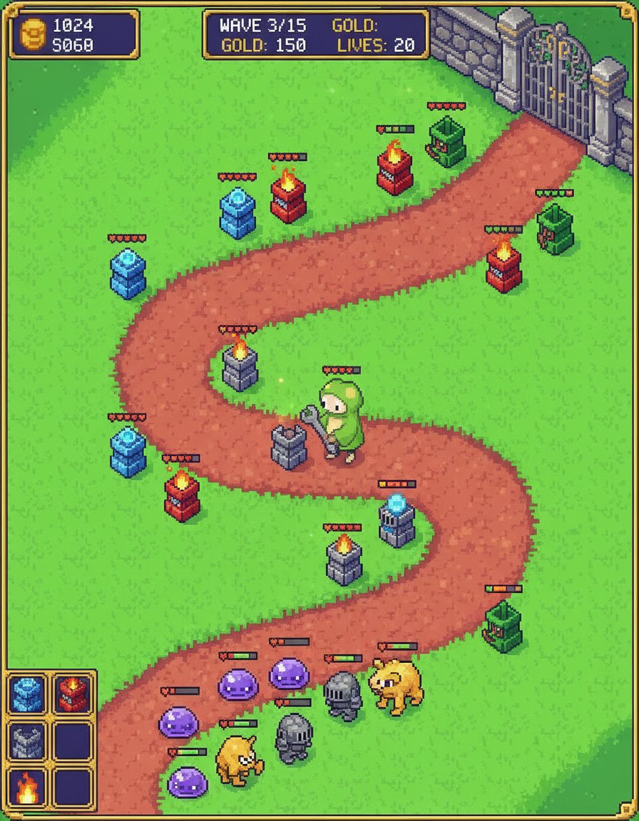 BabelOnSolana's tweet image. EPISODE 152 - DEFENSE MODE: Tower defense. Place pixel towers strategically. Babel builds. Waves of enemies. Maze strategy. Final wave survived!

#Babels16BitSaga #TowerDefense #Strategy