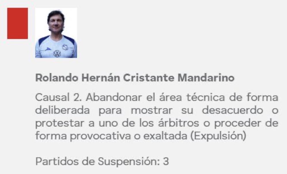 ¿3 partidos? 

Que exageración…