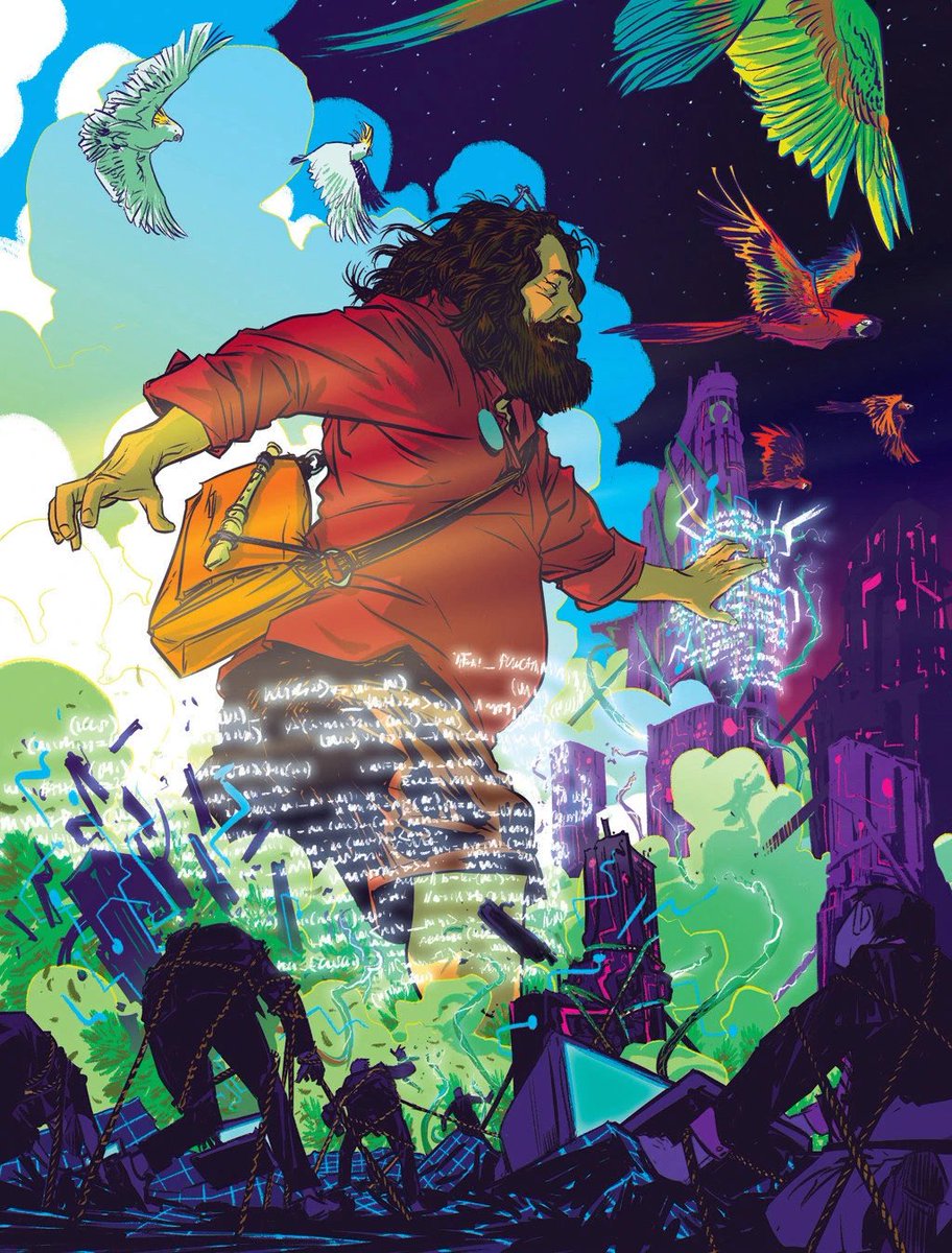 yacineMTB's tweet image. the only relationship between a user and closed source proprietary software is one of extreme abuse

you must understand and master your computer, or you will be enslaved by others. i would rather not use computers at all, than not have freedom of control

(art by Nathan Fox)