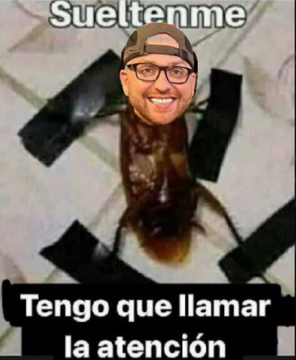 YO lo he dicho MILLONES de veces🙄
Pero solo cuando se meten con su "TWITTERA FAVORITA" es q reaccionan😌
Fren
NO IMPORTA QUIEN SEAS
SI ERES MUJER, EL M A RI C@$N del  BRAYAN SE METERA CONTIGO.🤨

Que hay q hacer?
Q muera en el olvido y la IRRELEVANCIA, él y sus multicuentas.