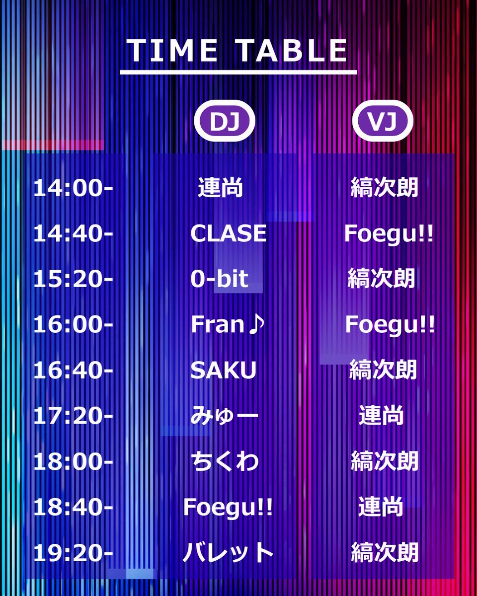 ちくわ⤴ (@kamiya_agari) on Twitter photo ちくわは18時からDJやるよ(「・ω・)「
#OTOGEON ちくわは18時からDJやるよ(「・ω・)「
#OTOGEON
