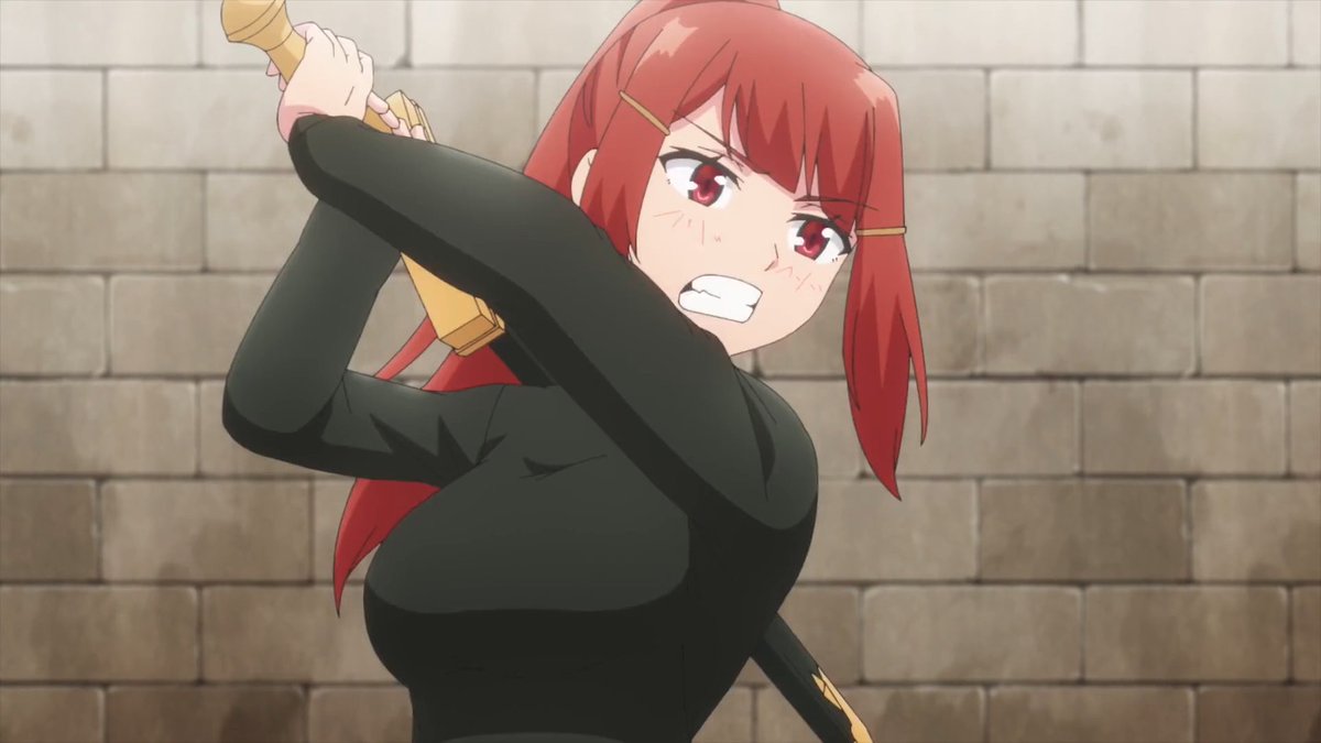 Lucia_nageki's tweet image. There goes Arel calling Raina a fine lady again and complimenting her.

She gets so flustered each time and its really cute. I like them.

#mushoku_eiyu #無職の英雄 #HeroWithoutaClass