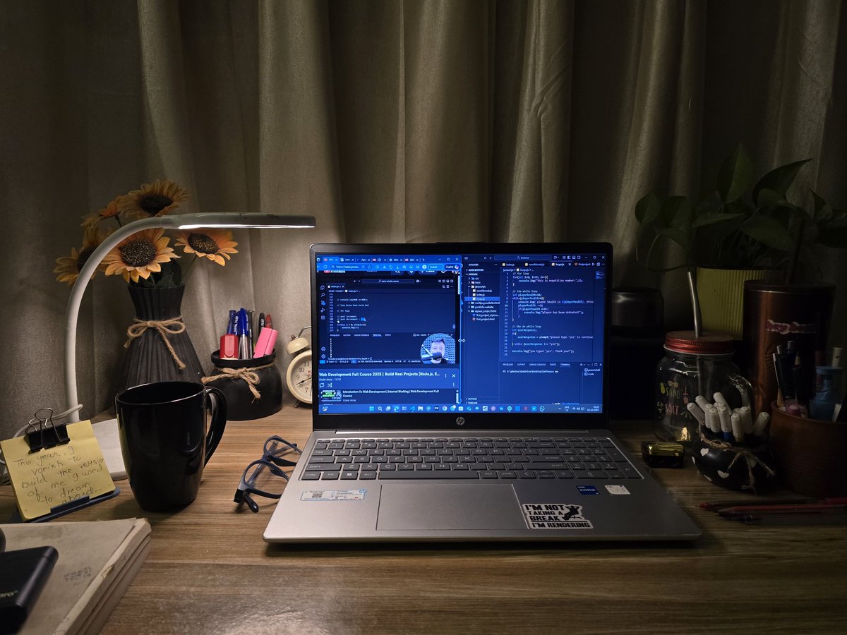 Bitbyanjali's tweet image. Completed the backlog of javascript and moved further in dsa with functions.
Learnt:
🔹️Conditionals 
🔹️Loops
🔹️Operators
🔹️Number
🔹️Math object
🔹️String
🔹️Dates
Hoping to go along with the speed of my mentor soon🤞🤞
#100DaysOfCode #Frontend #DSA #buildinpublic