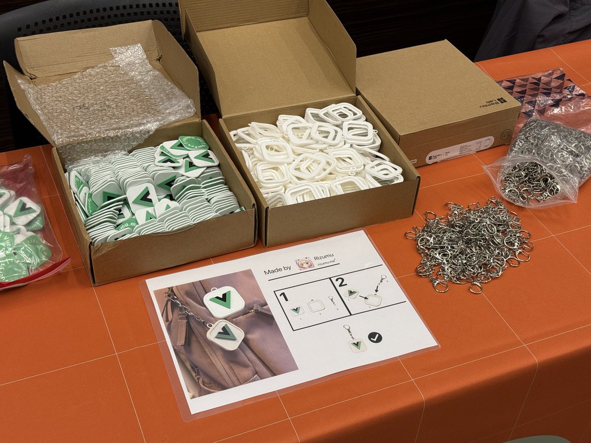 RizumuA3's tweet image. Sharing cookies in #VueFes